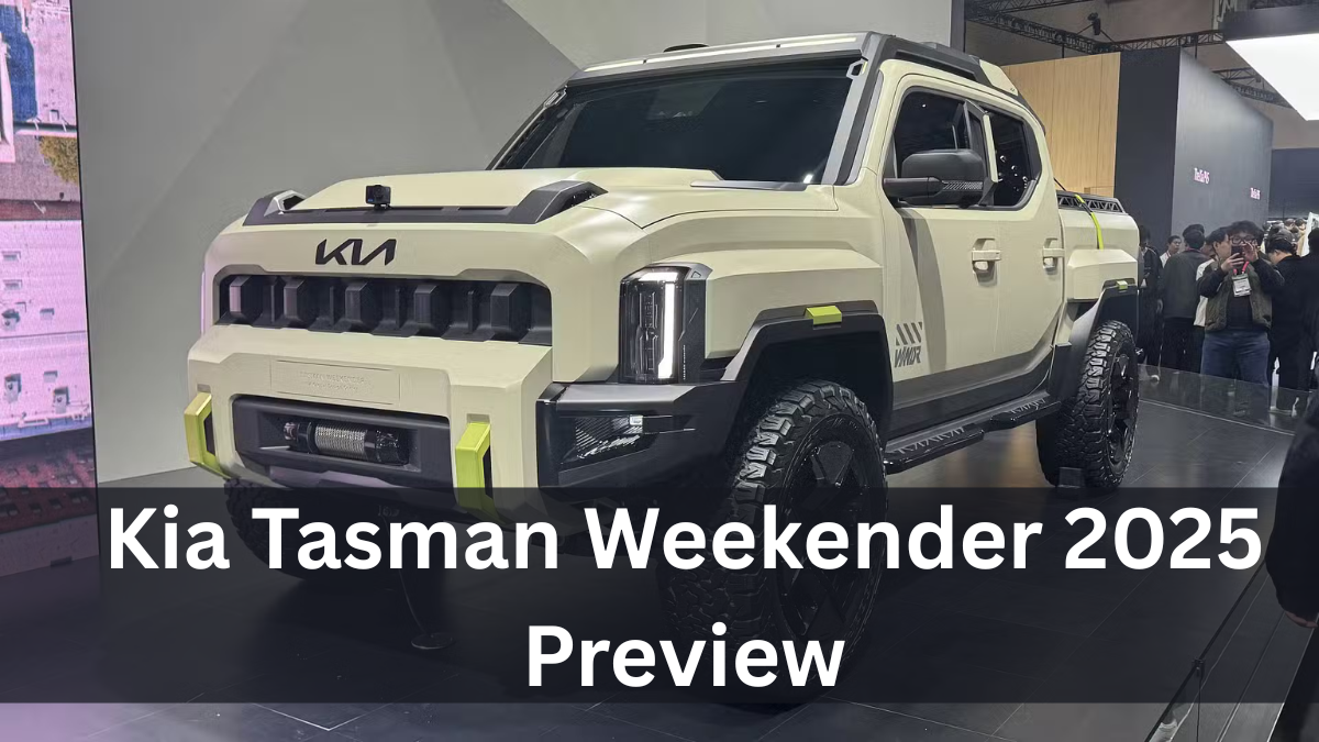 Kia Tasman Weekender 2025 Preview – India’s First Look at Korea’s Rugged Pickup