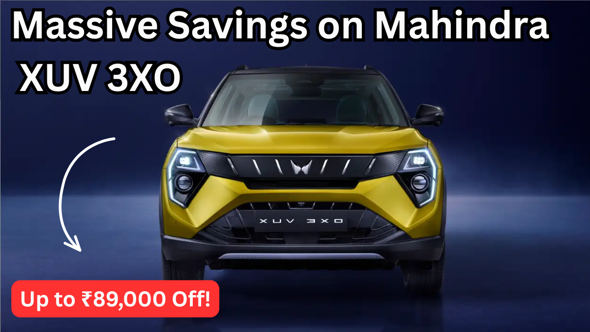 Massive Savings on Mahindra XUV 3XO in August 2025: Up to ₹89,000 Off!