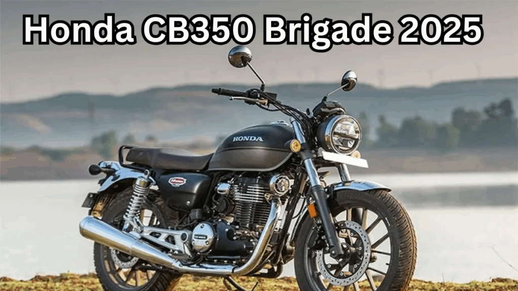Honda CB350 Brigade 2025 – Retro Design Bike to Watch Out For