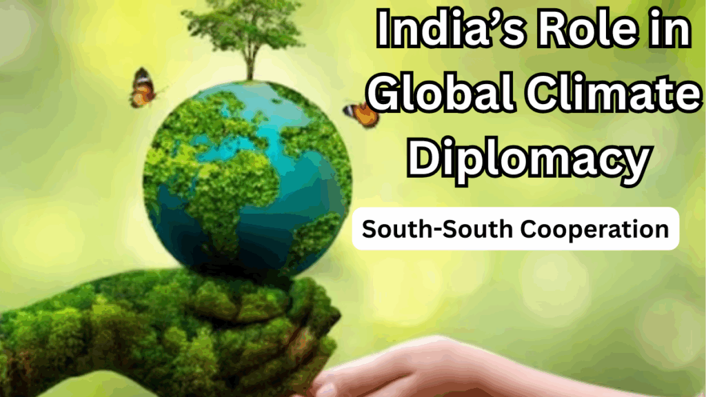 India’s Role in Global Climate Diplomacy and South-South Cooperation