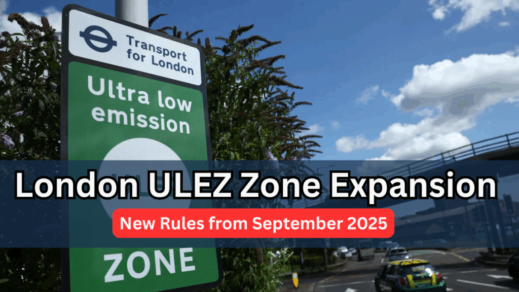 London ULEZ Zone Expansion – New Rules from September 2025