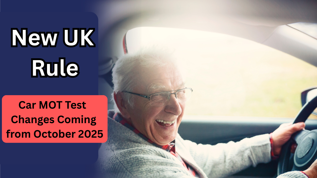 New UK Rule: Car MOT Test Changes Coming from October 2025