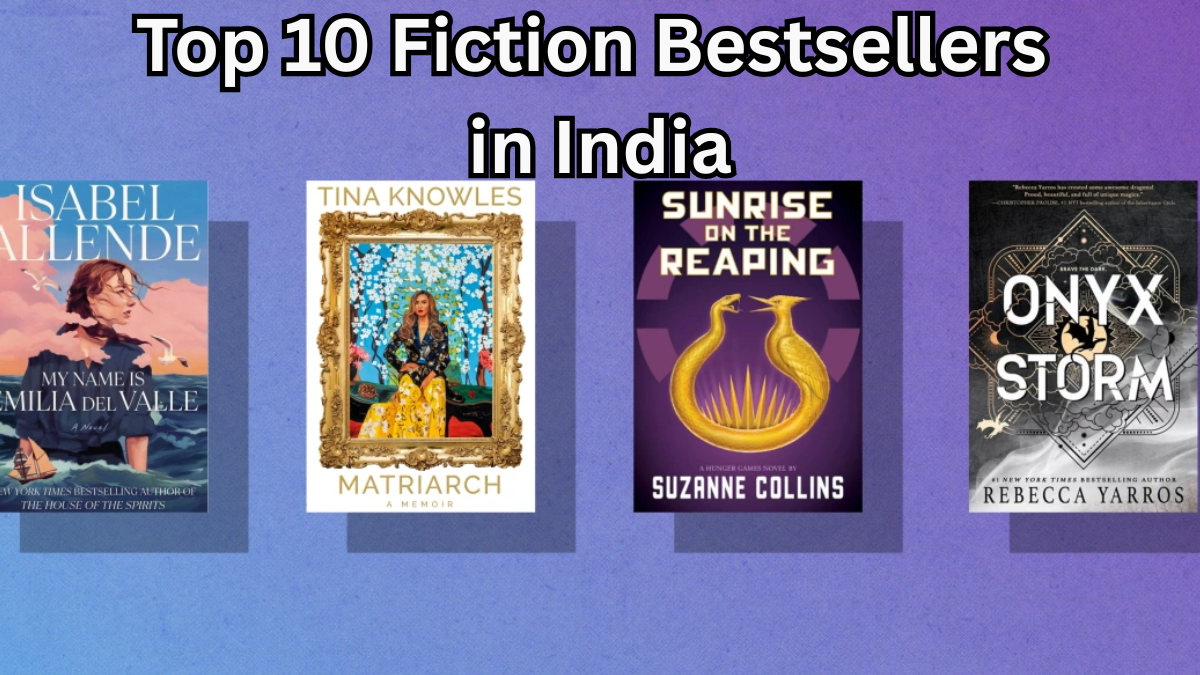 Top 10 Fiction Bestsellers in India – 2025