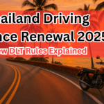 Thailand Driving Licence Renewal 2025 – New DLT Rules Explained