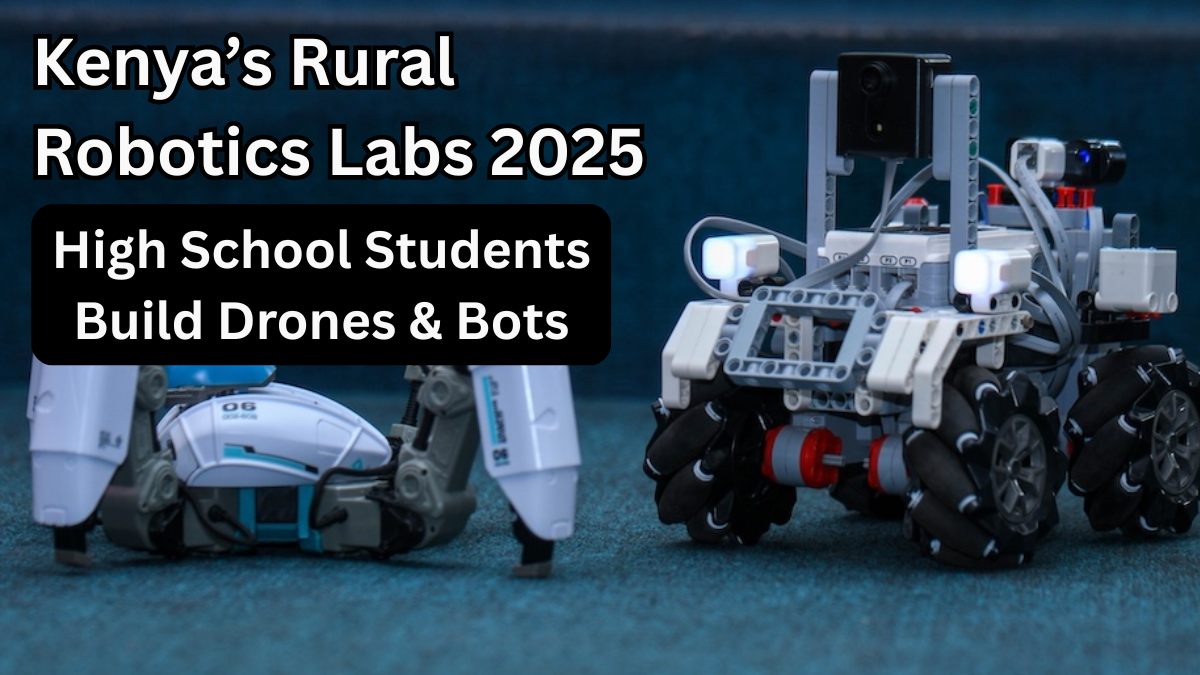 Kenya’s Rural Robotics Labs 2025 – High School Students Build Drones & Bots